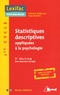 Béatrice Beaufils - Statistiques descriptives appliquées à la psychologie.