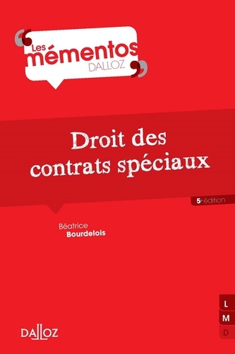 Droit des contrats spéciaux - 5e ed. 5e édition