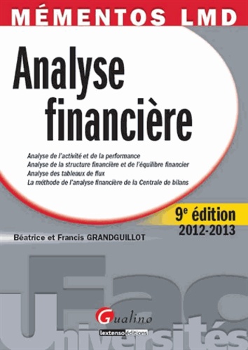 Analyse financière 9e édition