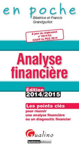 Analyse financière  Edition 2014-2015