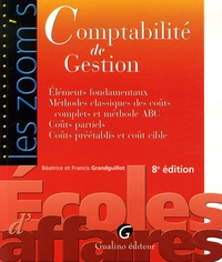 Béatrice Grandguillot et Francis Grandguillot - Comptabilité de gestion.
