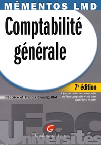 Béatrice Grandguillot - Comptabilité générale.