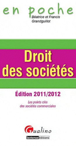 Droit des sociétés  Edition 2011-2012