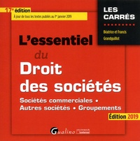 Lessentiel du droit des sociétés - Sociétés commerciales, autres sociétés, groupements.pdf
