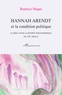 Beatrice Magni - Hannah Arendt et la condition politique - Le réel dans la pensée philosophique du XXe siècle.