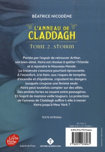 L'anneau de Claddagh Tome 2 Stoirm