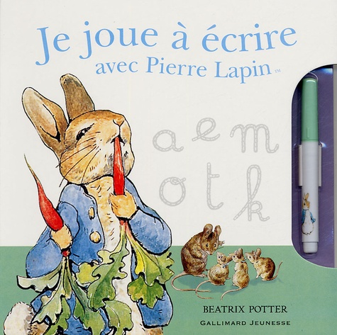 Beatrix Potter - Je joue à écrire avec Pierre Lapin.
