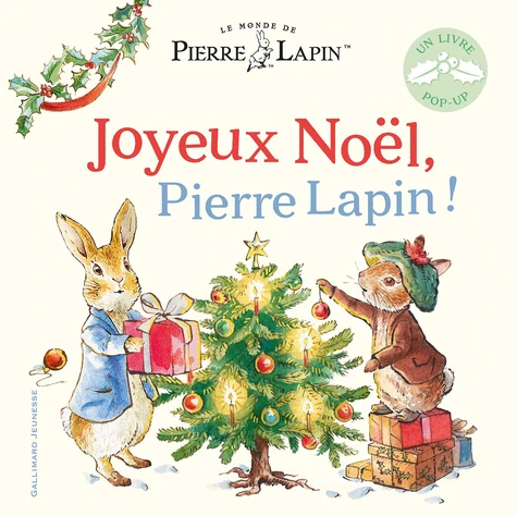 Couverture de Joyeux Noël, Pierre Lapin !