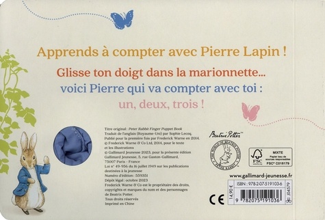 Le monde de Pierre Lapin  Le livre marionnette de Pierre Lapin et ses amis