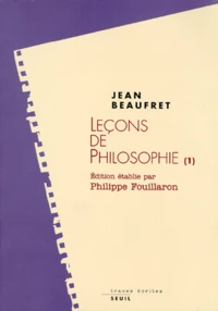 Lecons De Philosophie. Tome 1, Philosophie Grecque, Le Rationalisme Classique