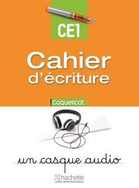 Cahier d'écriture CE1 Coquelicot
