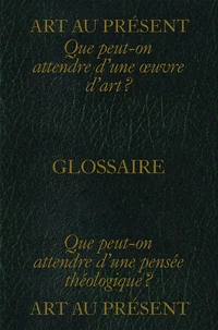 Art au présent / Glossaire