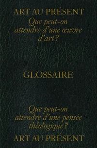 Art au présent / Glossaire