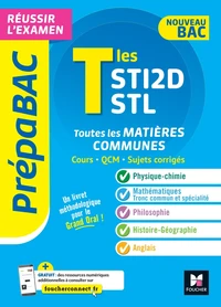 Toute la Tle STI2D/STL