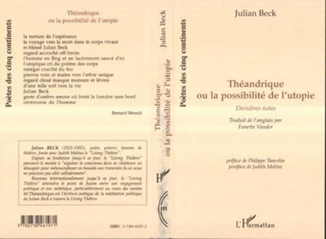  Beck - Théandrique ou La possibilité de l'utopie - Dernières notes.