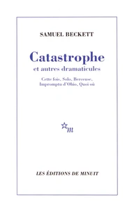 Catastrophe et autres dramaticules
