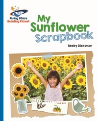 Becky Dickinson - Reading Planet - My Sunflower Scrapbook - Blue: Galaxy.