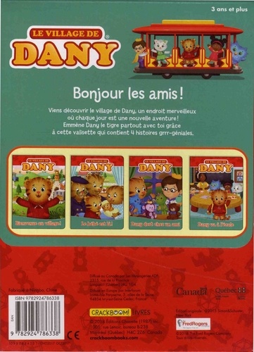 Le village de Dany - Mes histoires fantastigres,... de Becky Friedman -  Grand Format - Livre - Decitre