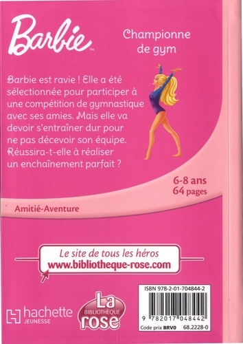  Barbie, Tome 10 : Championne de gym: 9782017048442: Mattel:  Books