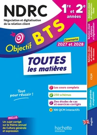 BTS NDRC 1re et 2e années