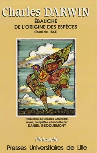 Ebauche de l'origine des espèces