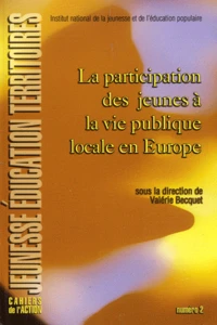 La participation des jeunes à la vie publique locale en Europe