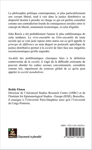 La justice distributive trans-étatique. Le sens d'un impensé, notes khalduniennes sur le principe de différence de John Rawls