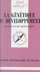 La génétique du développement