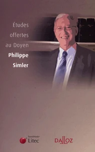 Etudes offertes au Doyen Philippe Simler