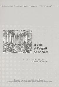 La ville et l'esprit de société