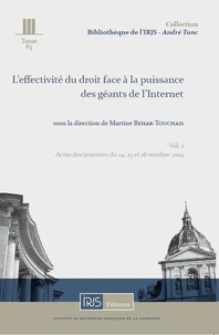 L'effectivité du droit face à la puissance des géants de l'Internet