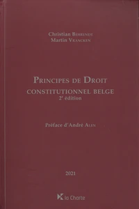 Principes de Droit Constitutionnel Belge