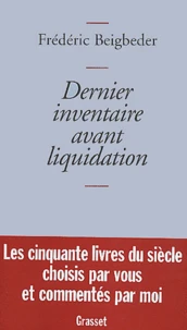 Dernier Inventaire Avant Liquidation