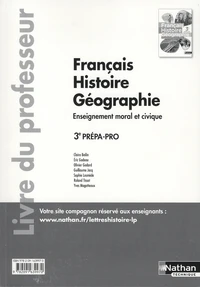 Français Histoire Géographie EMC 3e Prépa-pro