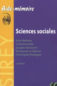 Sciences sociales
