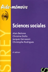 Sciences sociales