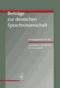 Beiträge zur deutschen Sprachwissenschaft
