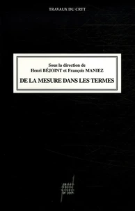 De la mesure dans les termes