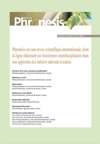 Phronesis. Vol. 8, numéro 1 &amp; 2 | 2019. Le travail d’accompagnement des formateurs de stagiaires dans l’enseignement supérieur: perspectives compréhensives et modalités de mise en place