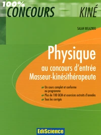 Physique au concours d'entrée Masseur-kinésithérapeute