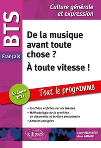 BTS Français Culture générale et expression