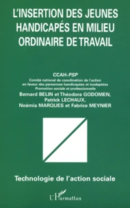 L'insertion des jeunes handicapés en milieu ordinaire de travail