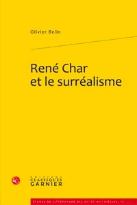 René Char et le surréalisme