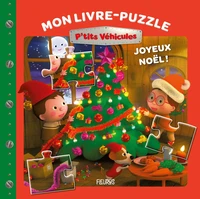 Mon livre-puzzle P'tits véhicules – Joyeux Noël