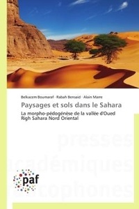 Belkacem Boumaraf et Rabah Bensaid - Paysages et sols dans le Sahara - La morpho-pédogénèse de la vallée d'Oued Righ Sahara Nord Oriental.