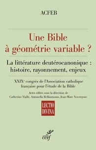Une Bible à géométrie variable ?