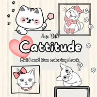 Cattitude Coloring Book