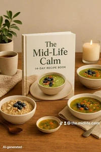 The Mid-Life Calm 14 day recipe book