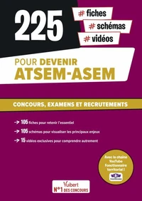 225 fiches, schémas, vidéos pour devenir ATSEM-ASEM