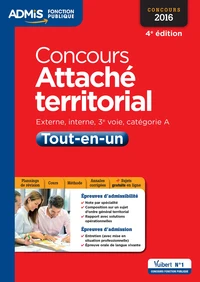 Concours Attaché territorial Tout-en-un